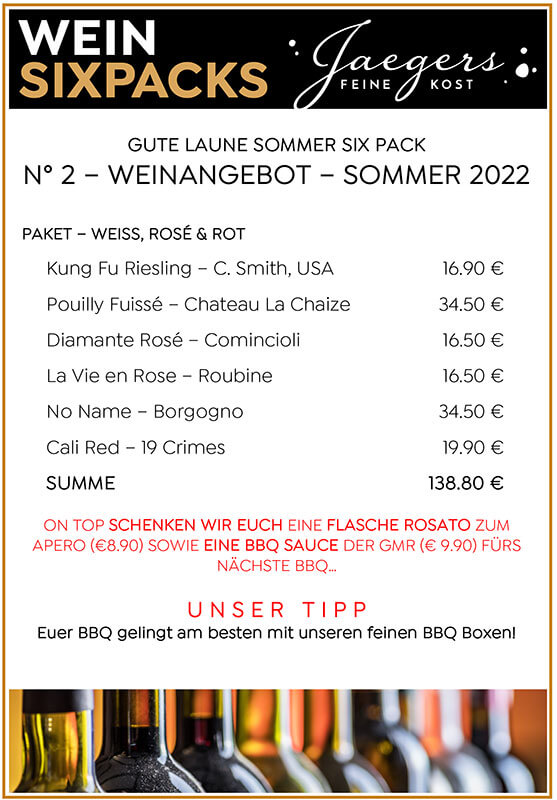 2022er Wein Sixpacks Sommer No 2