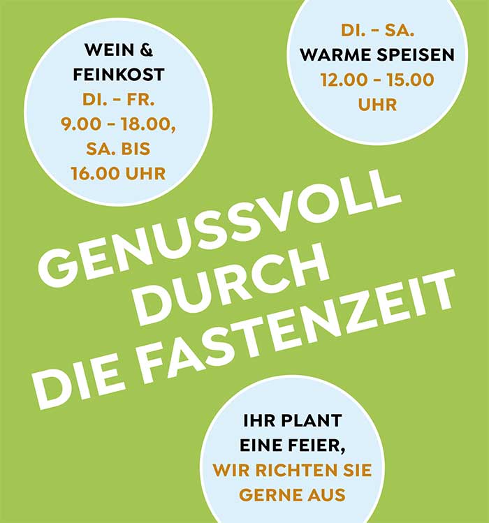 Genussvoll durch die Fastenzeit