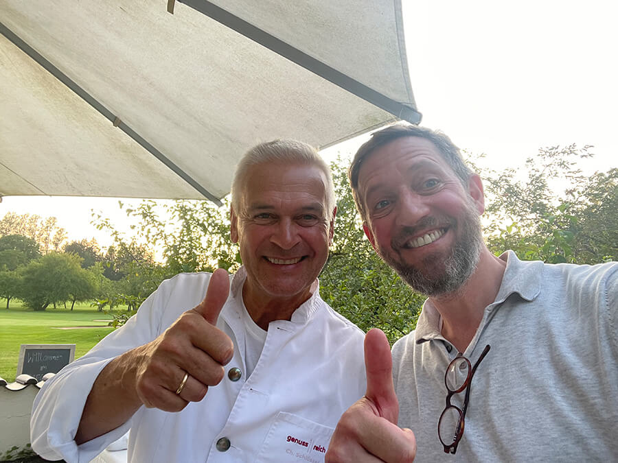 Christian und Peter beim Ryder Cup