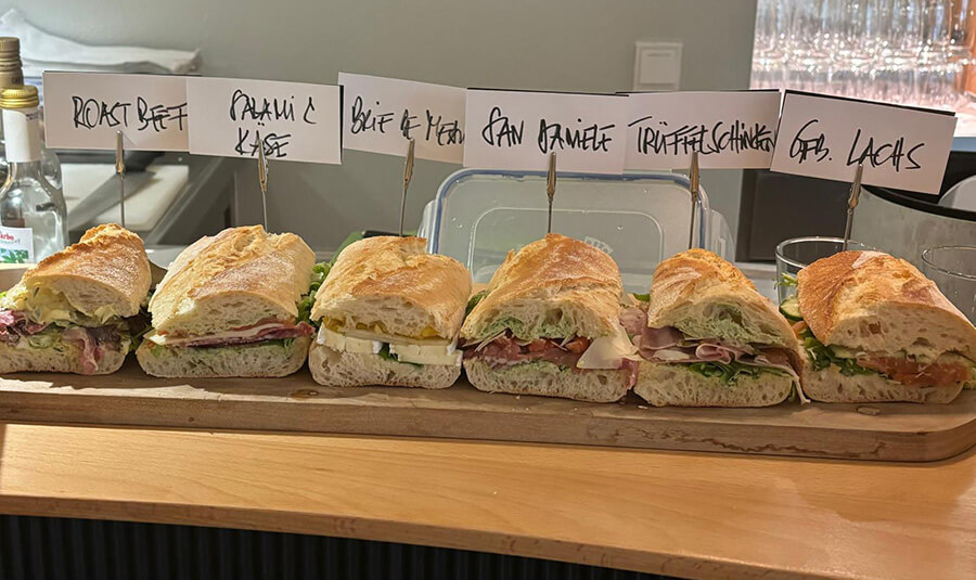 Sandwiches im Mai 2025 bei Jaegers FeineKost